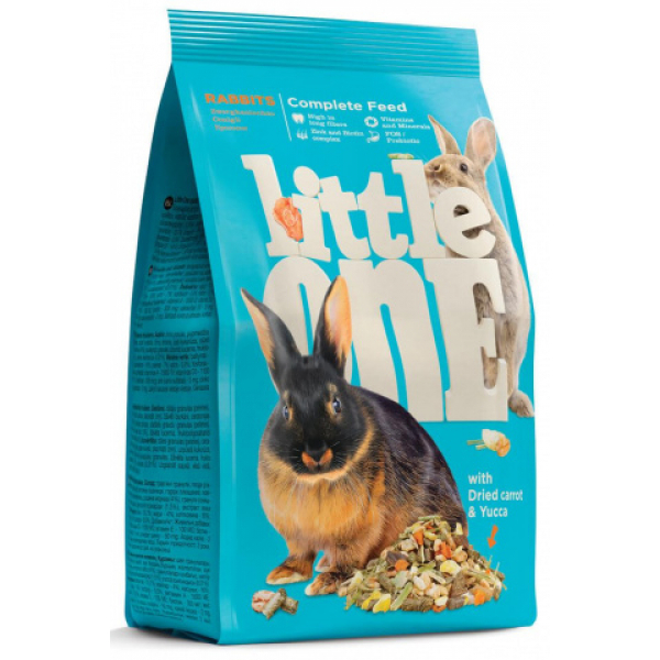 Little One Корм для кроликов Кот и Пес, онлайн зоомагазин и ветаптека