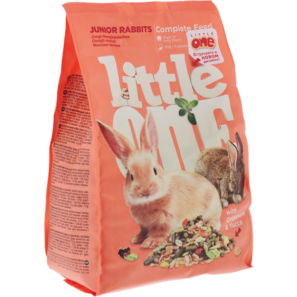 Little One Корм для молодых кроликов Кот и Пес, онлайн зоомагазин и ветаптека