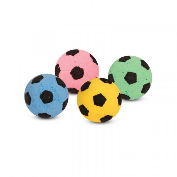 Triol Игрушка для кошек "Мяч Зефирчик" с одним цветом и двух цветов