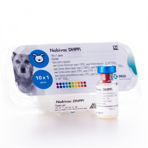 Нобивак DHPPi Вакцина сухая для собак
