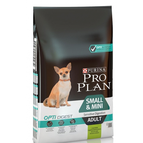 Purina Pro Plan Mini Корм для собак мелких пород с Ягненком Кот и Пес, онлайн зоомагазин и ветаптека
