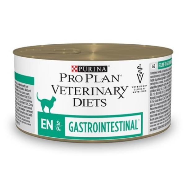 Purina Pro Plan Veterinary Diets EN Gastrointestinal Консервы для кошек для лечения проблем ЖКТ Кот и Пес, онлайн зоомагазин и ветаптека