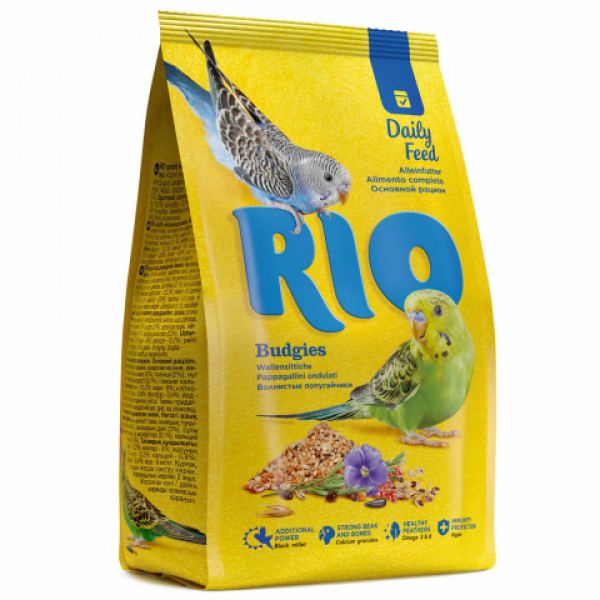 RIO Корм для волнистых попугаев Кот и Пес, онлайн зоомагазин и ветаптека