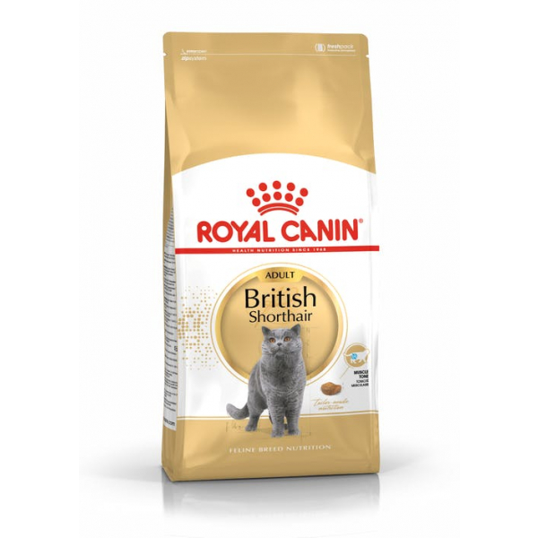 Royal Canin British Shorthair Adult корм для британских короткошерстных кошек Кот и Пес, онлайн зоомагазин и ветаптека