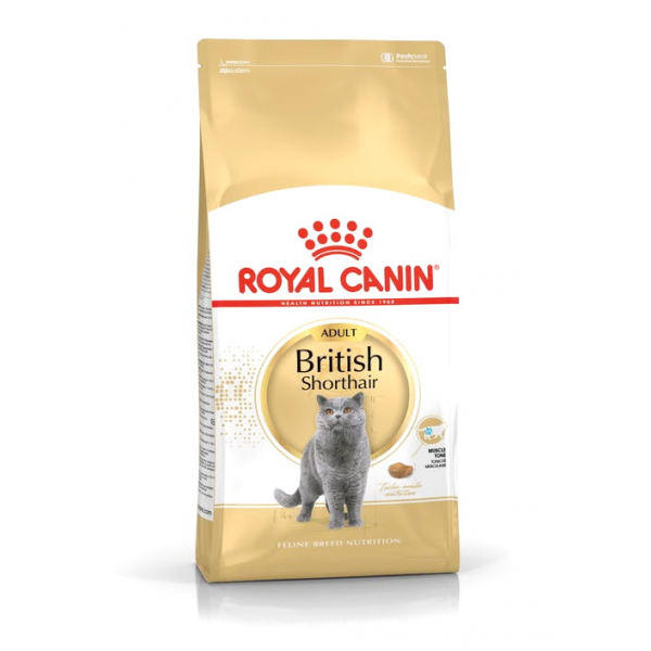 Royal Canin British Shorthair Adult корм для британских короткошерстных кошек Кот и Пес, онлайн зоомагазин и ветаптека