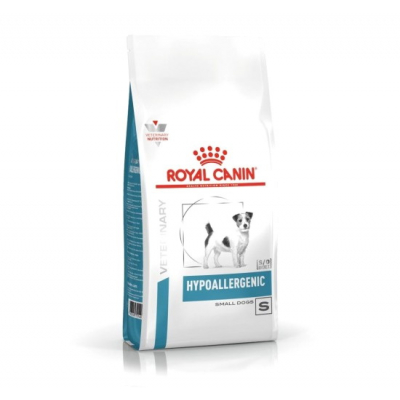 Royal Canin Hypoallergenic Small Dog Canine Корм для взрослых собак весом до 10 кг при пищевой аллергии или пищевой непереносимости Кот и Пес, онлайн зоомагазин и ветаптека