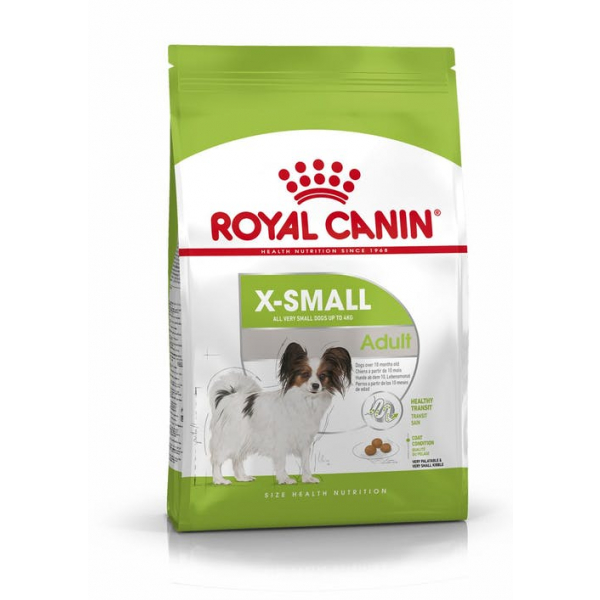 Royal Canin X-Small Adult Корм для взрослых собак миниатюрных пород Кот и Пес, онлайн зоомагазин и ветаптека
