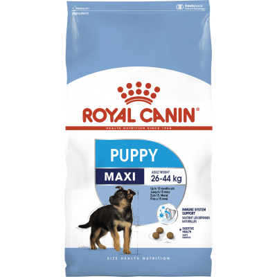 Royal Canin Maxi Puppy Корм для щенков крупных пород Кот и Пес, онлайн зоомагазин и ветаптека