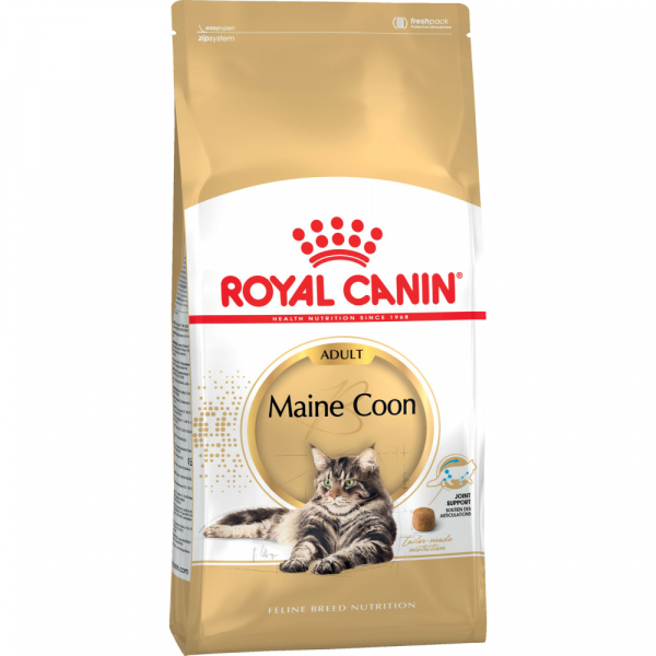 Royal Canin Maine Coon корм для кошек породы Мэйн Кун Кот и Пес, онлайн зоомагазин и ветаптека