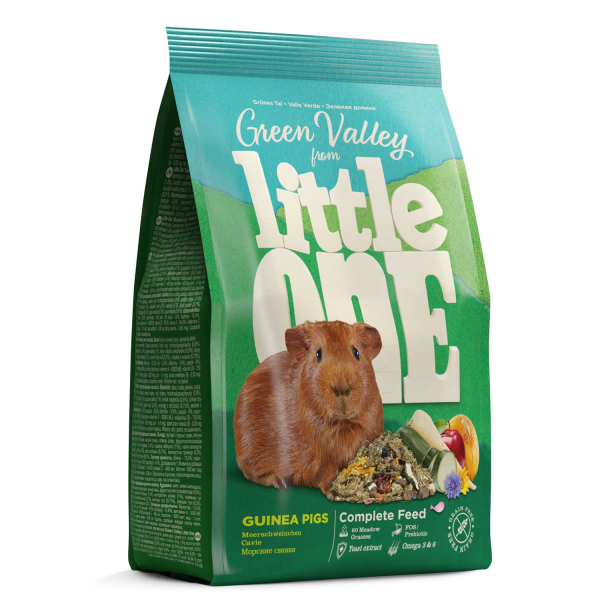 Little One Зелёная долина Корм для морских свинок Кот и Пес, онлайн зоомагазин и ветаптека