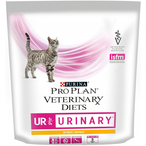 Purina Pro Plan Veterinary diets UR Корм для кошек при заболевании МКБ Курицей Кот и Пес, онлайн зоомагазин и ветаптека