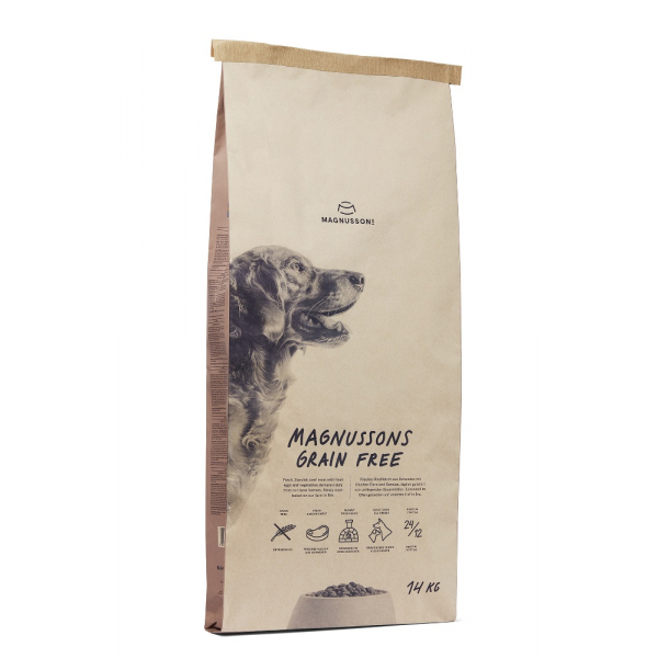 Magnusson Grain Free Корм беззерновой для собак на Говядине Кот и Пес, онлайн зоомагазин и ветаптека