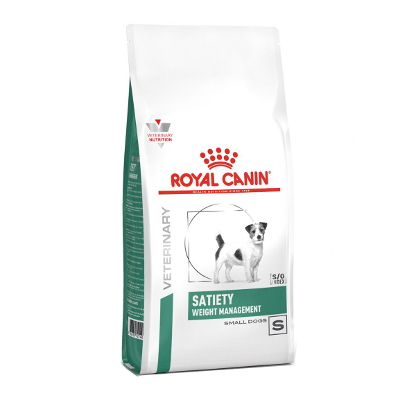 Royal Canin Satiety Small Dog Корм для собак мелких пород склонных к набору веса Кот и Пес, онлайн зоомагазин и ветаптека