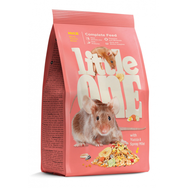 Little One Корм для мышей Кот и Пес, онлайн зоомагазин и ветаптека