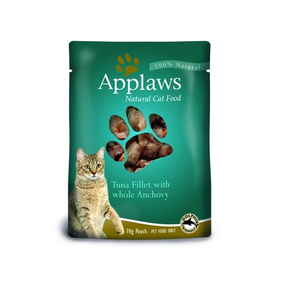 Applaws Пауч для кошек с Тунцом и Анчоусами Кот и Пес, онлайн зоомагазин и ветаптека