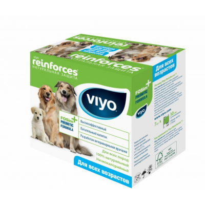 Viyo Reinforces Dog Пребиотический напиток для собак Кот и Пес, онлайн зоомагазин и ветаптека