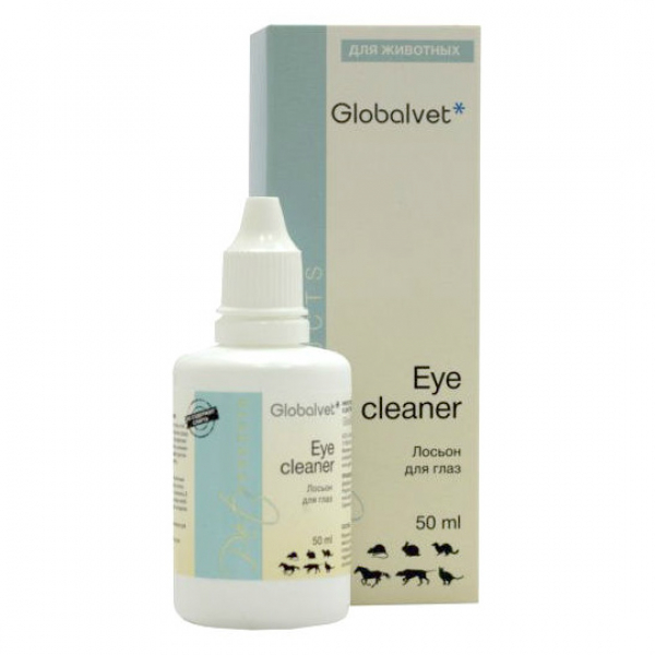 Global Vet Eye Cleaner Лосьон для глаз Кот и Пес, онлайн зоомагазин и ветаптека