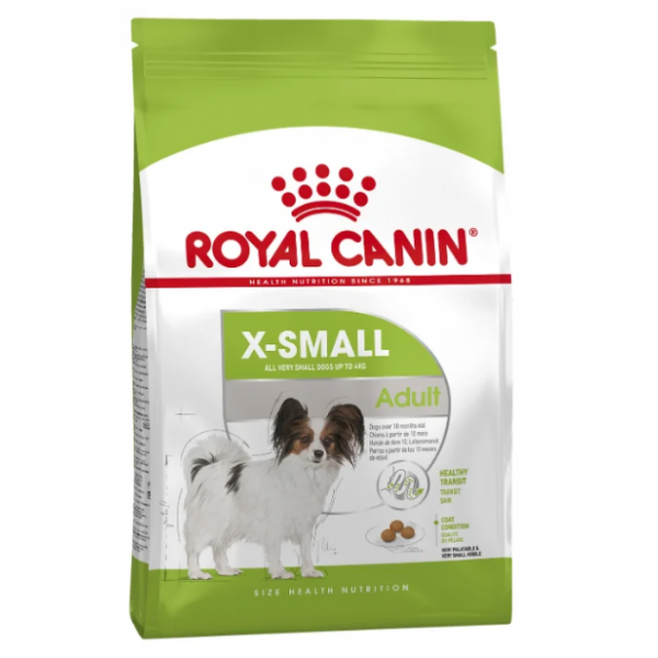 Royal Canin X-Small Adult Корм для взрослых собак миниатюрных парод Кот и Пес, онлайн зоомагазин и ветаптека