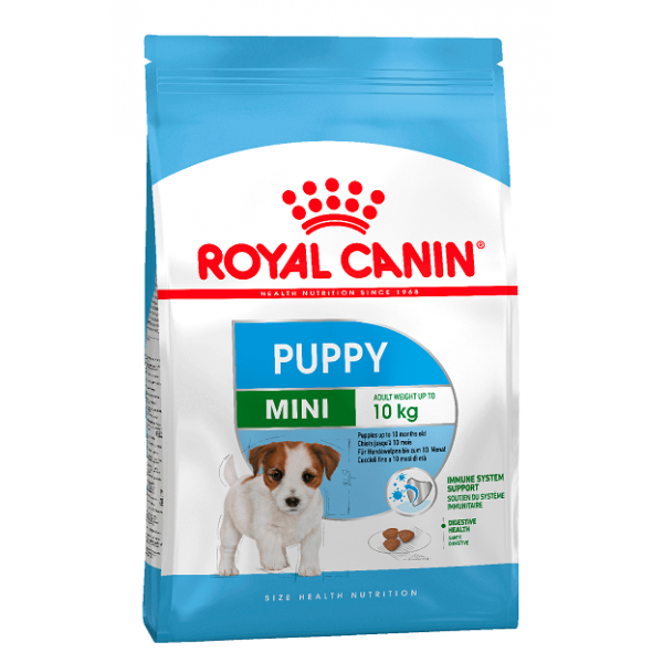 Royal Canin Mini Puppy Корм для щенков собак мелких пород Кот и Пес, онлайн зоомагазин и ветаптека