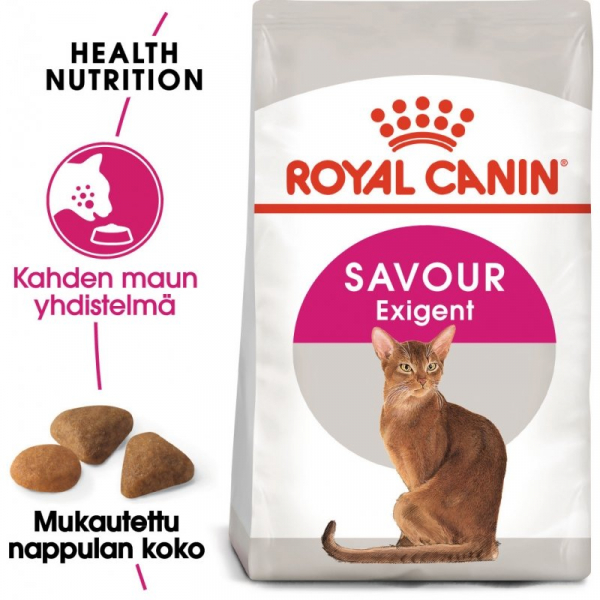 Royal Canin Savour Exigent Корм для Кошек привередливых к вкусу продукта Кот и Пес, онлайн зоомагазин и ветаптека