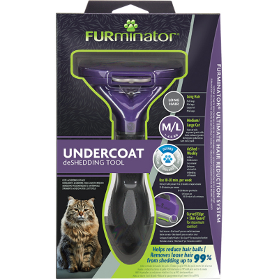 FURminator FURflex против линьки для длинношерстных кошек крупных пород Кот и Пес, онлайн зоомагазин и ветаптека