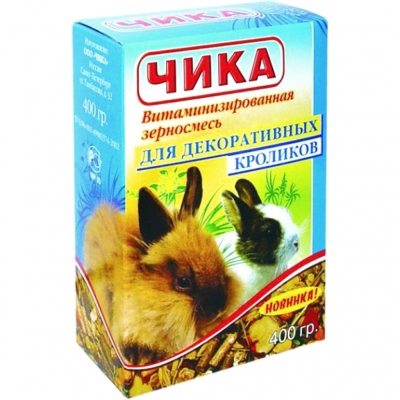 ЧИКА Корм для кроликов Кот и Пес, онлайн зоомагазин и ветаптека