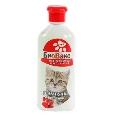 БиоВакс Шампунь для котят Кот и Пес, онлайн зоомагазин и ветаптека