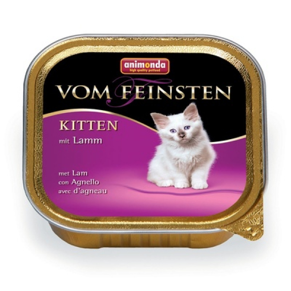 Animonda Vom Feinsten Kitten Ламистер для котят с Ягненком Кот и Пес, онлайн зоомагазин и ветаптека