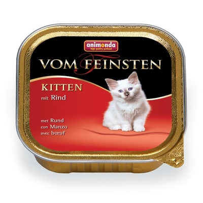 Animonda Vom Feinsten Kitten Ламистер для котят с Говядиной Кот и Пес, онлайн зоомагазин и ветаптека