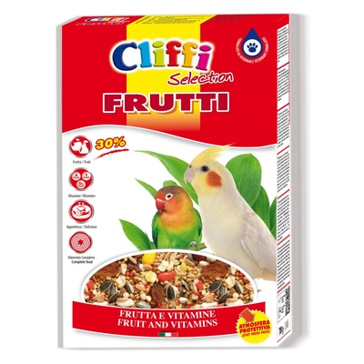 Cliffi Super Premium Корм для попугаев с Фрукты и Орехами Кот и Пес, онлайн зоомагазин и ветаптека