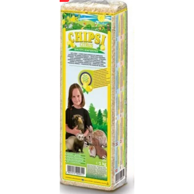 Chipsi "Citrus" Наполнитель для грызунов в виде Опилок с ароматом лимона Кот и Пес, онлайн зоомагазин и ветаптека