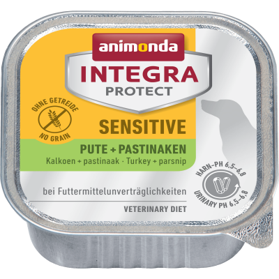 Animonda Integra Sensitive Консервы для Собак при пищевой аллергии с Индейкой и пастернаком Кот и Пес, онлайн зоомагазин и ветаптека