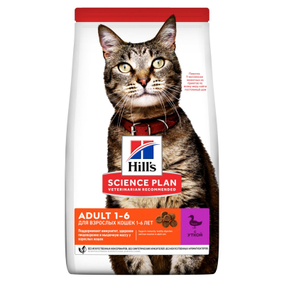 Hill's Science Plan Корм для стерилизованных кошек с Уткой Кот и Пес, онлайн зоомагазин и ветаптека