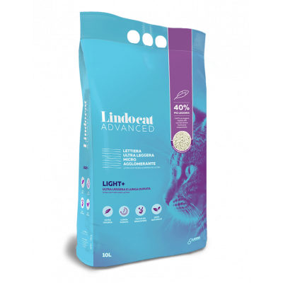 Lindocat Light+ Наполнитель для кошачьего туалета без запаха Кот и Пес, онлайн зоомагазин и ветаптека