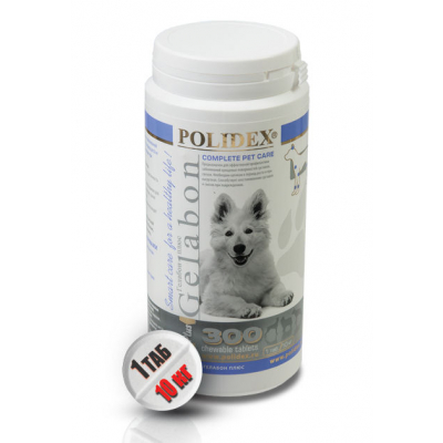 Polidex Gelabon Plus Витамины для собак для суставов и шерсти Кот и Пес, онлайн зоомагазин и ветаптека