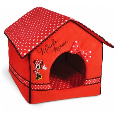 Triol Disney Minnie Домик доя собак и кошек красного цвета Кот и Пес, онлайн зоомагазин и ветаптека