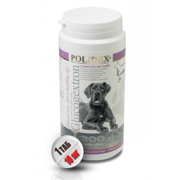 Polidex Glucogextron plus Витамины для собак Кот и Пес, онлайн зоомагазин и ветаптека