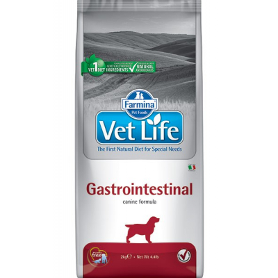 Farmina Vet Life Gastrointestinal Лечебный корм при проблемах с ЖКТ для собак Кот и Пес, онлайн зоомагазин и ветаптека