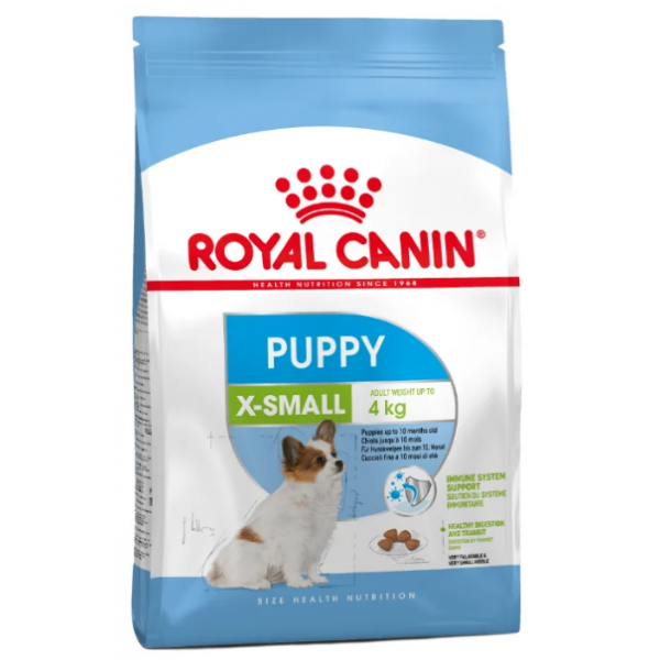 Royal Canin X-Small Puppy Корм для Щенков миниатюрных пород Кот и Пес, онлайн зоомагазин и ветаптека