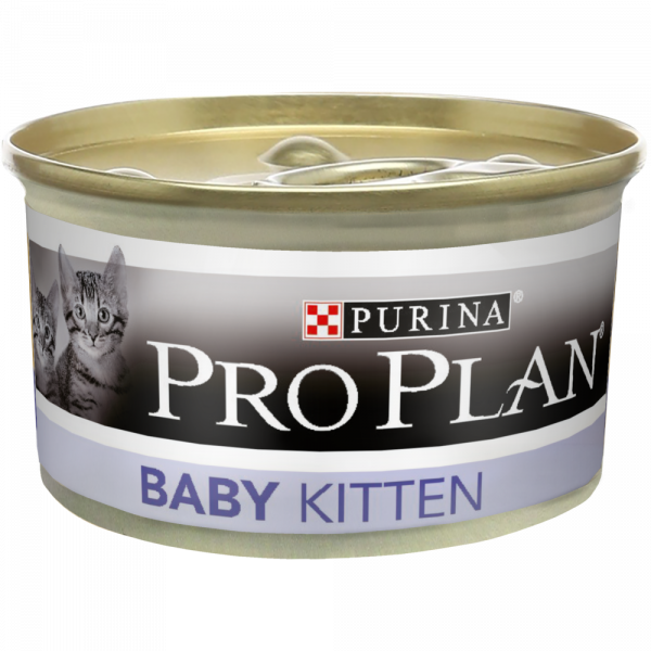 Purina Pro Plan Baby Kitten Консервы для котят c Курицей Кот и Пес, онлайн зоомагазин и ветаптека