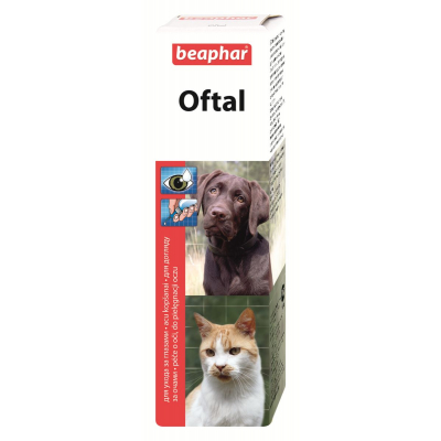 Beaphar Oftal Лосьон для глаз Кот и Пес, онлайн зоомагазин и ветаптека