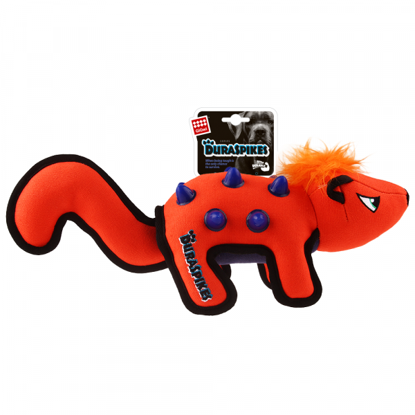 GiGwi Игрушка для собак Скунс с резиновыми вставками Кот и Пес, онлайн зоомагазин и ветаптека