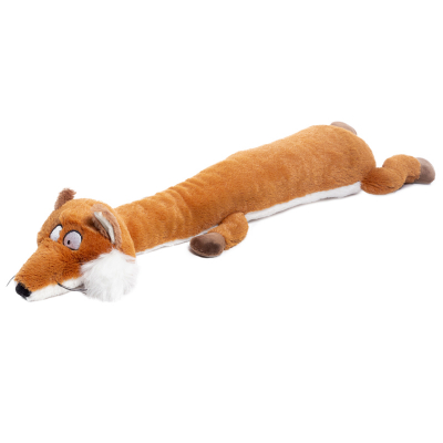 GiGwi Игрушка для собак Лиса с пищалкой Кот и Пес, онлайн зоомагазин и ветаптека